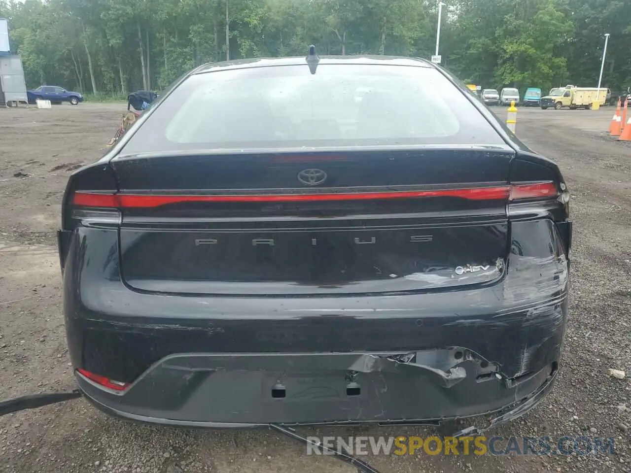 6 Photograph of a damaged car JTDACAAU3S3053196 TOYOTA PRIUS 2025