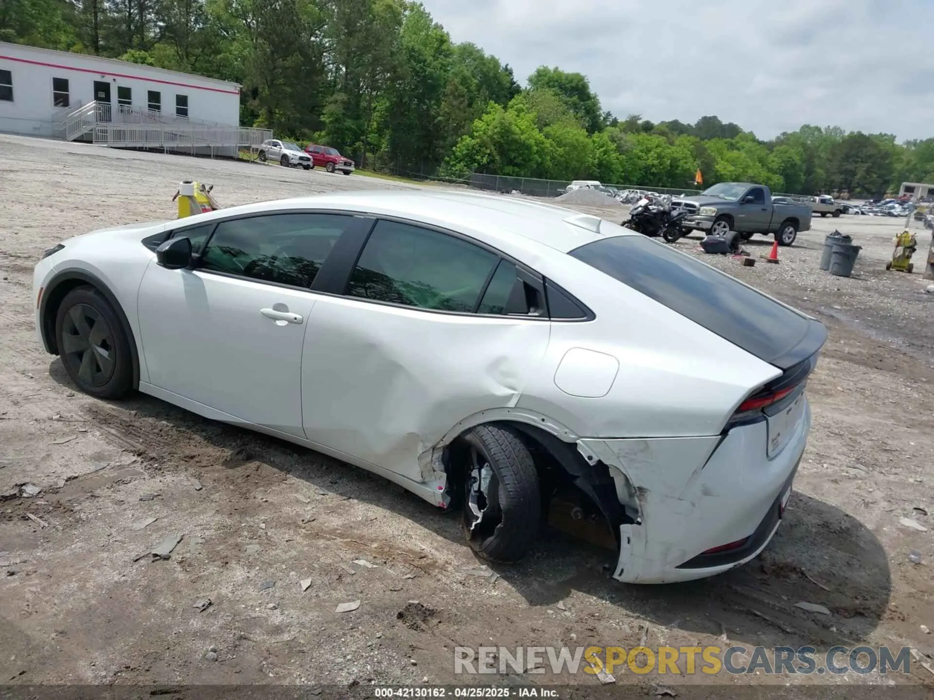 3 Photograph of a damaged car JTDACAAU4S3050100 TOYOTA PRIUS 2025