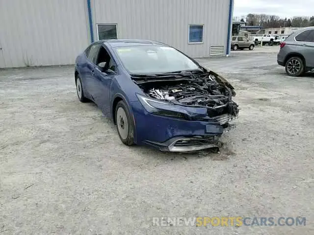 11 Photograph of a damaged car JTDACACU8S3040893 TOYOTA PRIUS 2025