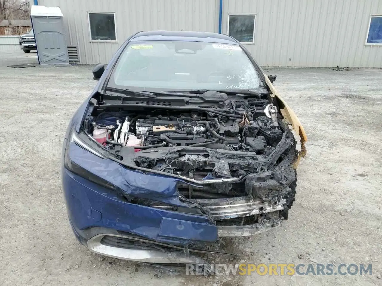 5 Photograph of a damaged car JTDACACU8S3040893 TOYOTA PRIUS 2025