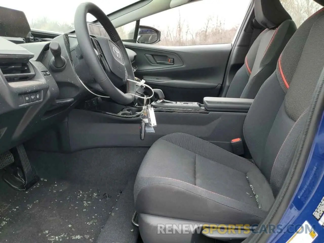 7 Photograph of a damaged car JTDACACU8S3040893 TOYOTA PRIUS 2025