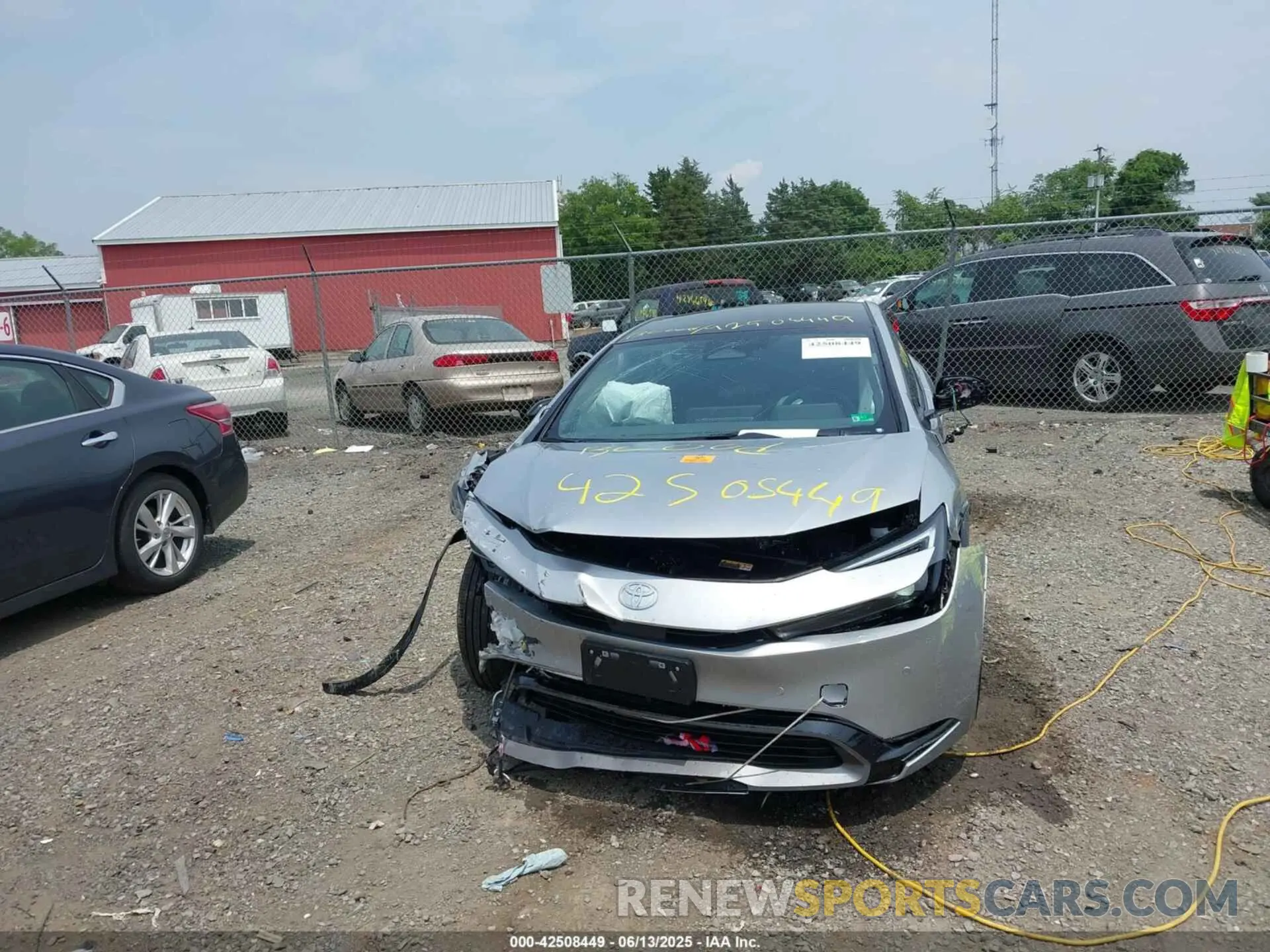 6 Photograph of a damaged car JTDADABU2S3028656 TOYOTA PRIUS 2025