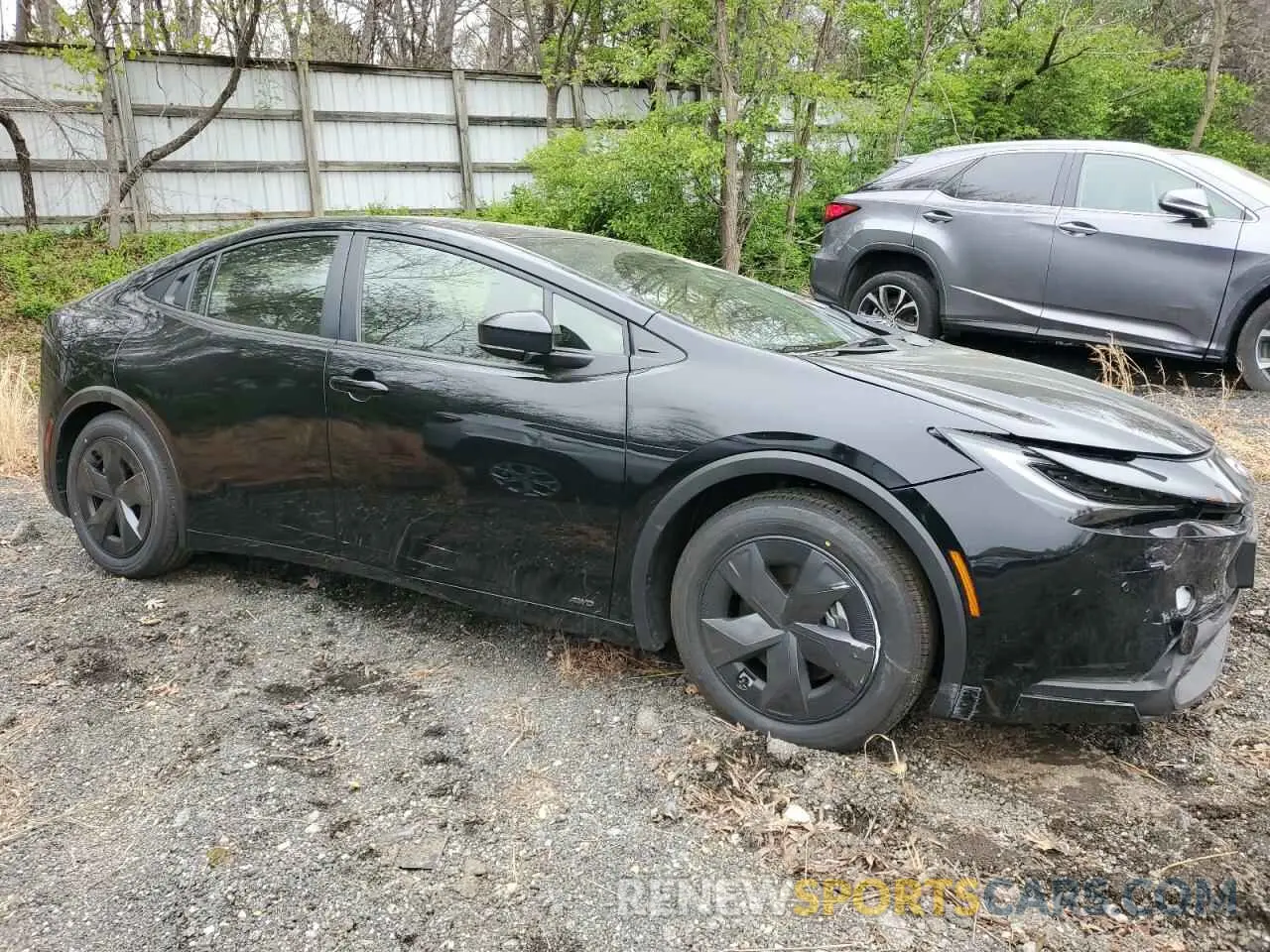 4 Photograph of a damaged car JTDADABU5S3025136 TOYOTA PRIUS 2025