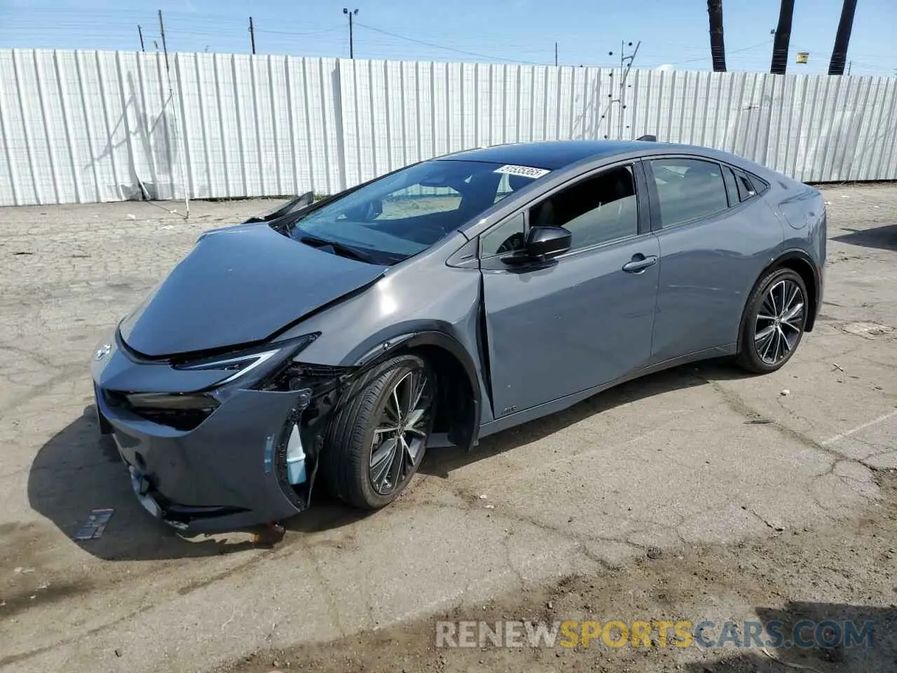 1 Photograph of a damaged car JTDADABU9S3025219 TOYOTA PRIUS 2025