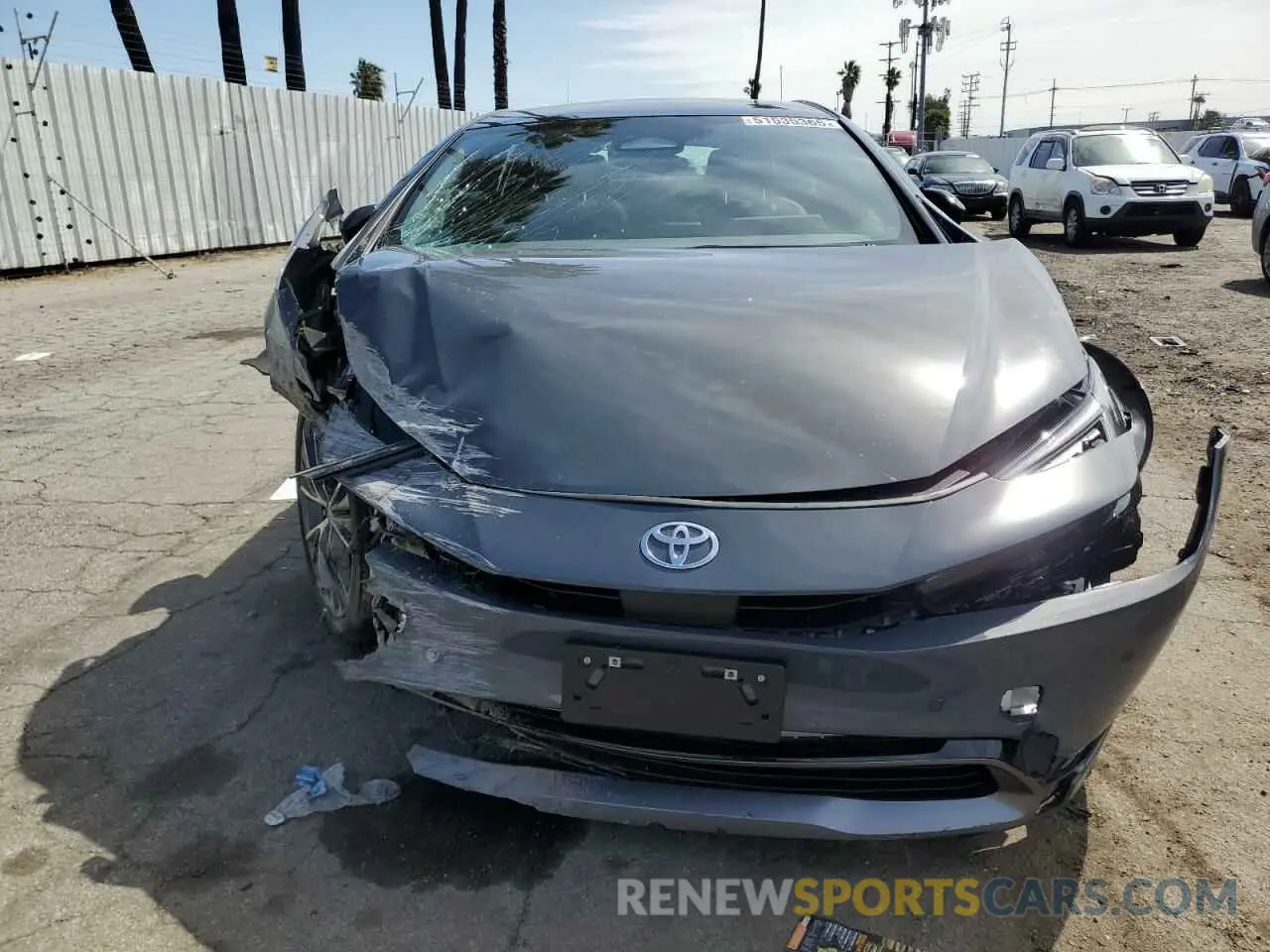 5 Photograph of a damaged car JTDADABU9S3025219 TOYOTA PRIUS 2025