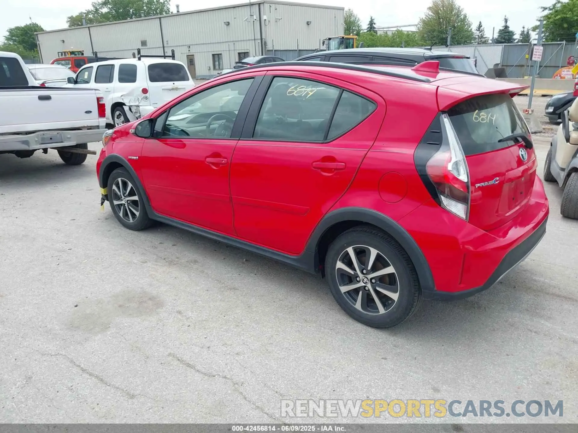 3 Photograph of a damaged car JTDKDTB37K1625353 TOYOTA PRIUS C 2019