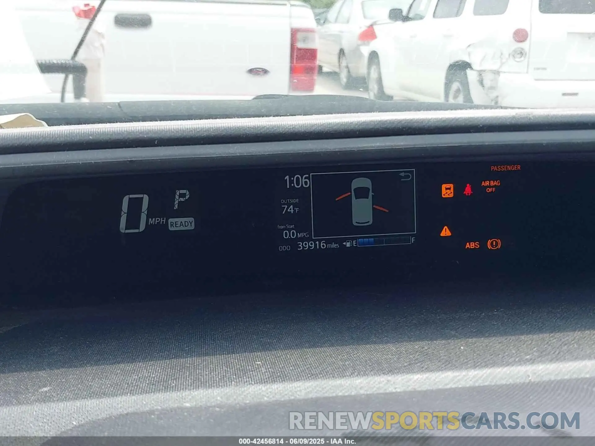 7 Photograph of a damaged car JTDKDTB37K1625353 TOYOTA PRIUS C 2019