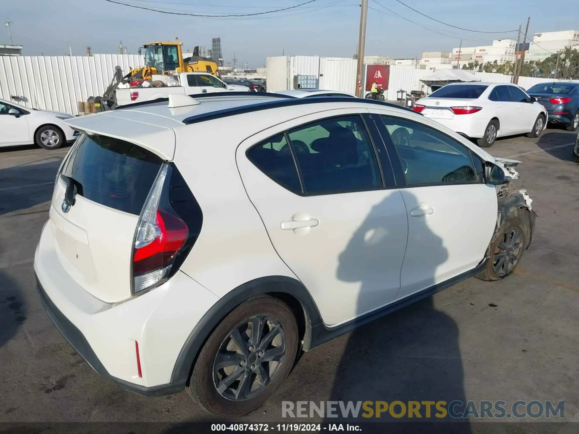 4 Photograph of a damaged car JTDKDTB39K1622874 TOYOTA PRIUS C 2019