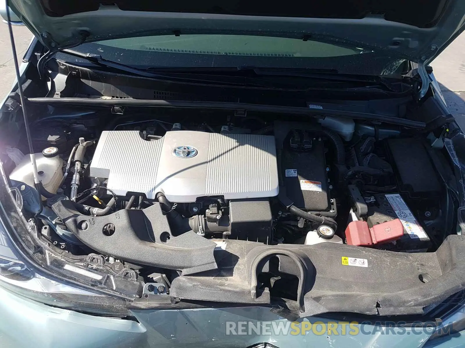 7 Photograph of a damaged car JTDKARFU5L3107441 TOYOTA PRIUS L 2020