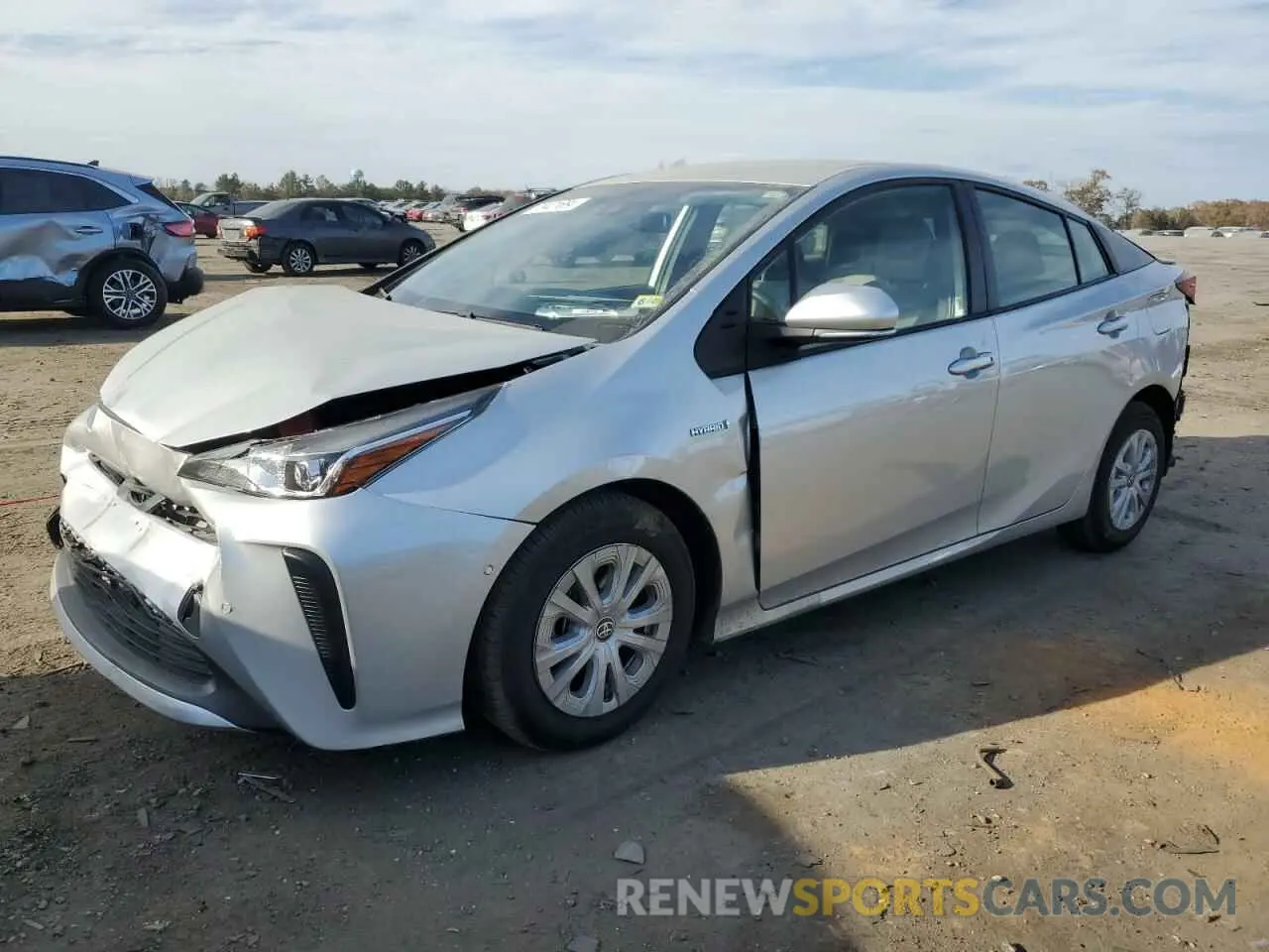 1 Photograph of a damaged car JTDKAMFU0N3175989 TOYOTA PRIUS NIGH 2022