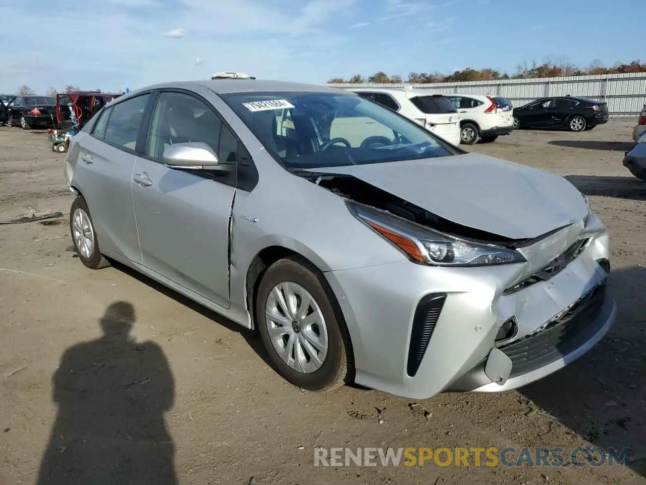 4 Photograph of a damaged car JTDKAMFU0N3175989 TOYOTA PRIUS NIGH 2022