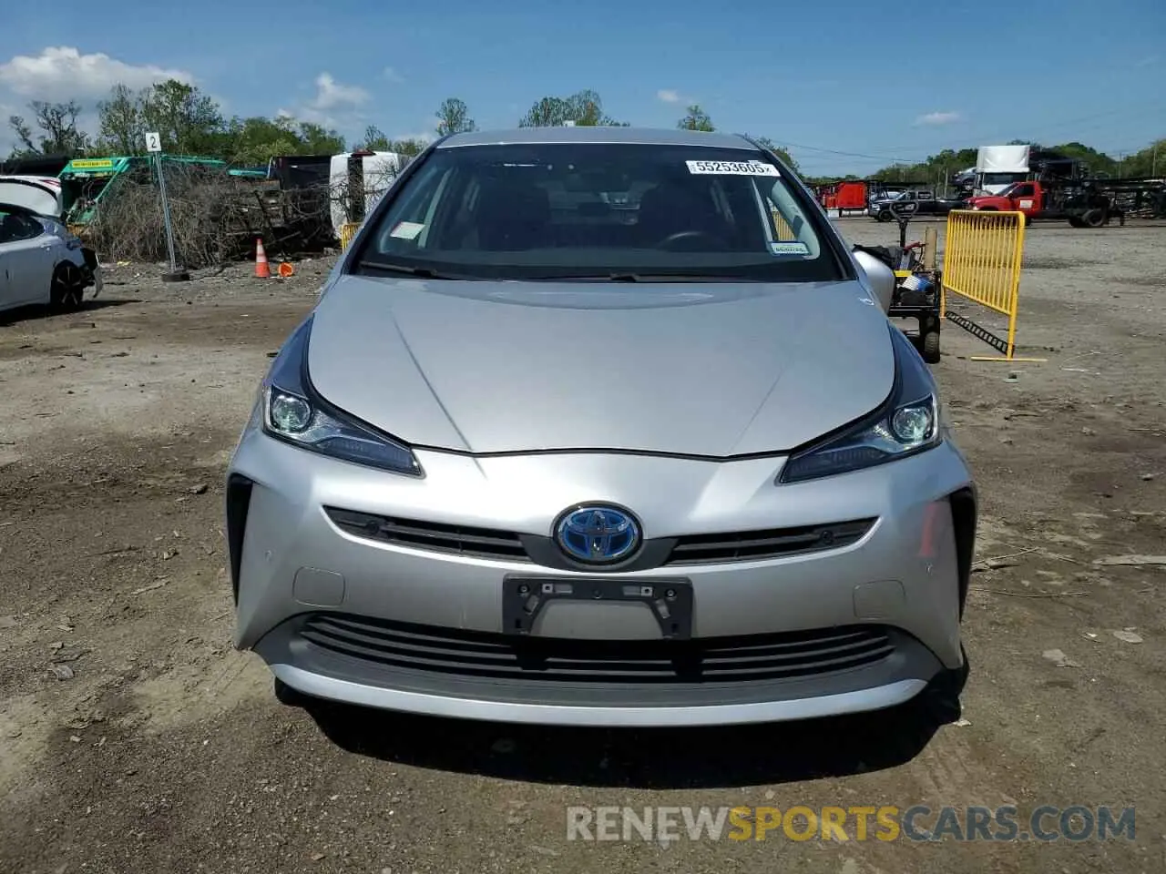 5 Photograph of a damaged car JTDKAMFU0N3176513 TOYOTA PRIUS NIGH 2022