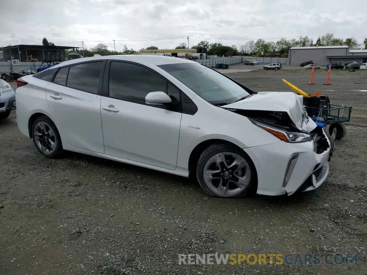 4 Photograph of a damaged car JTDKAMFU0N3181243 TOYOTA PRIUS NIGH 2022