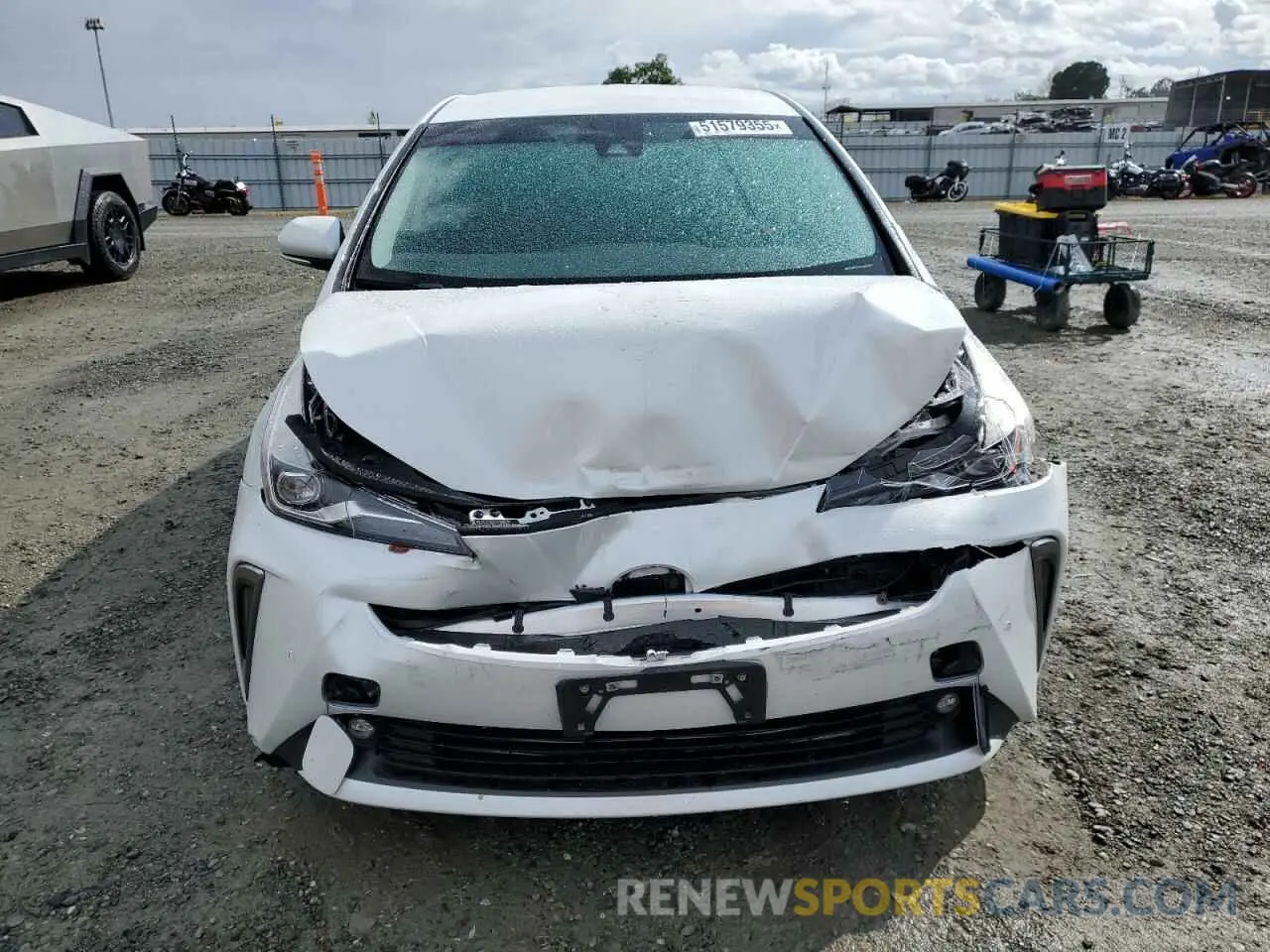 5 Photograph of a damaged car JTDKAMFU0N3181243 TOYOTA PRIUS NIGH 2022