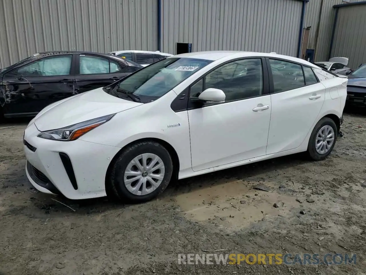 1 Photograph of a damaged car JTDKAMFU0N3181629 TOYOTA PRIUS NIGH 2022