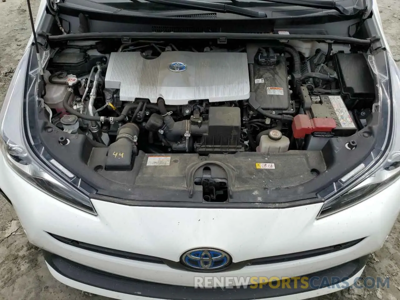 11 Photograph of a damaged car JTDKAMFU0N3181629 TOYOTA PRIUS NIGH 2022