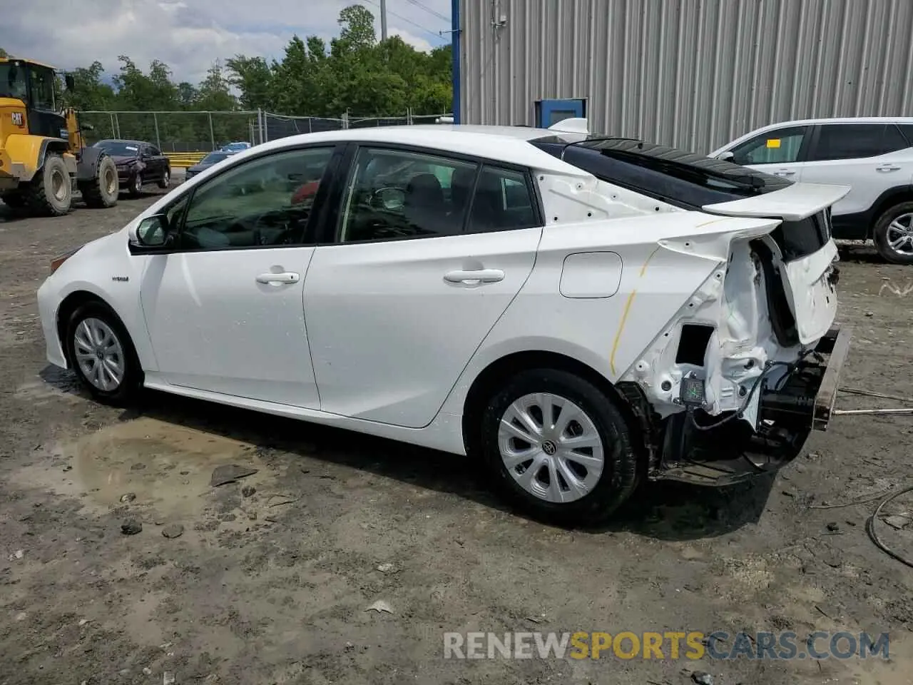 2 Photograph of a damaged car JTDKAMFU0N3181629 TOYOTA PRIUS NIGH 2022