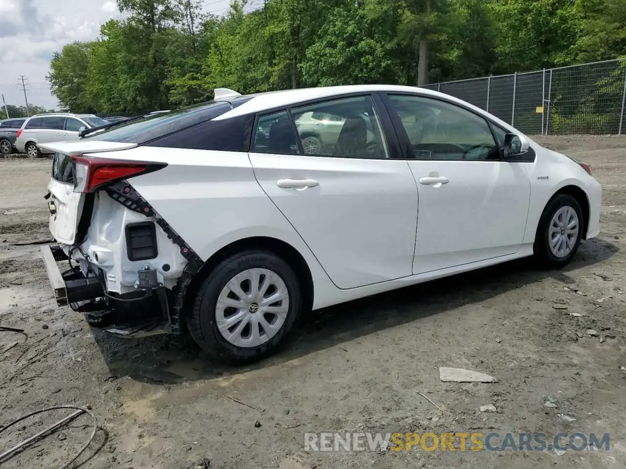 3 Photograph of a damaged car JTDKAMFU0N3181629 TOYOTA PRIUS NIGH 2022