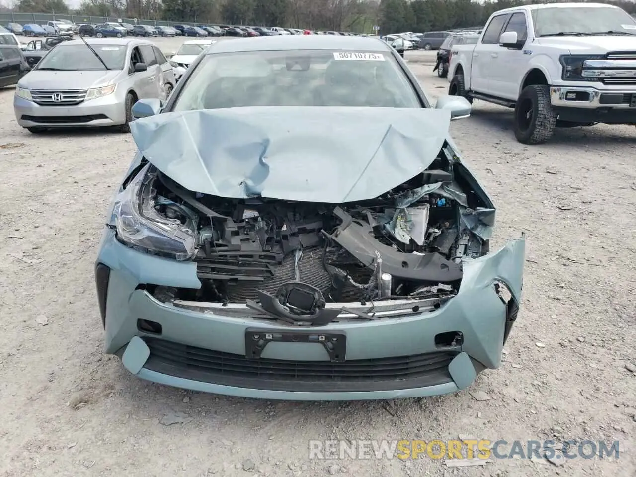 5 Photograph of a damaged car JTDKAMFU0N3183039 TOYOTA PRIUS NIGH 2022