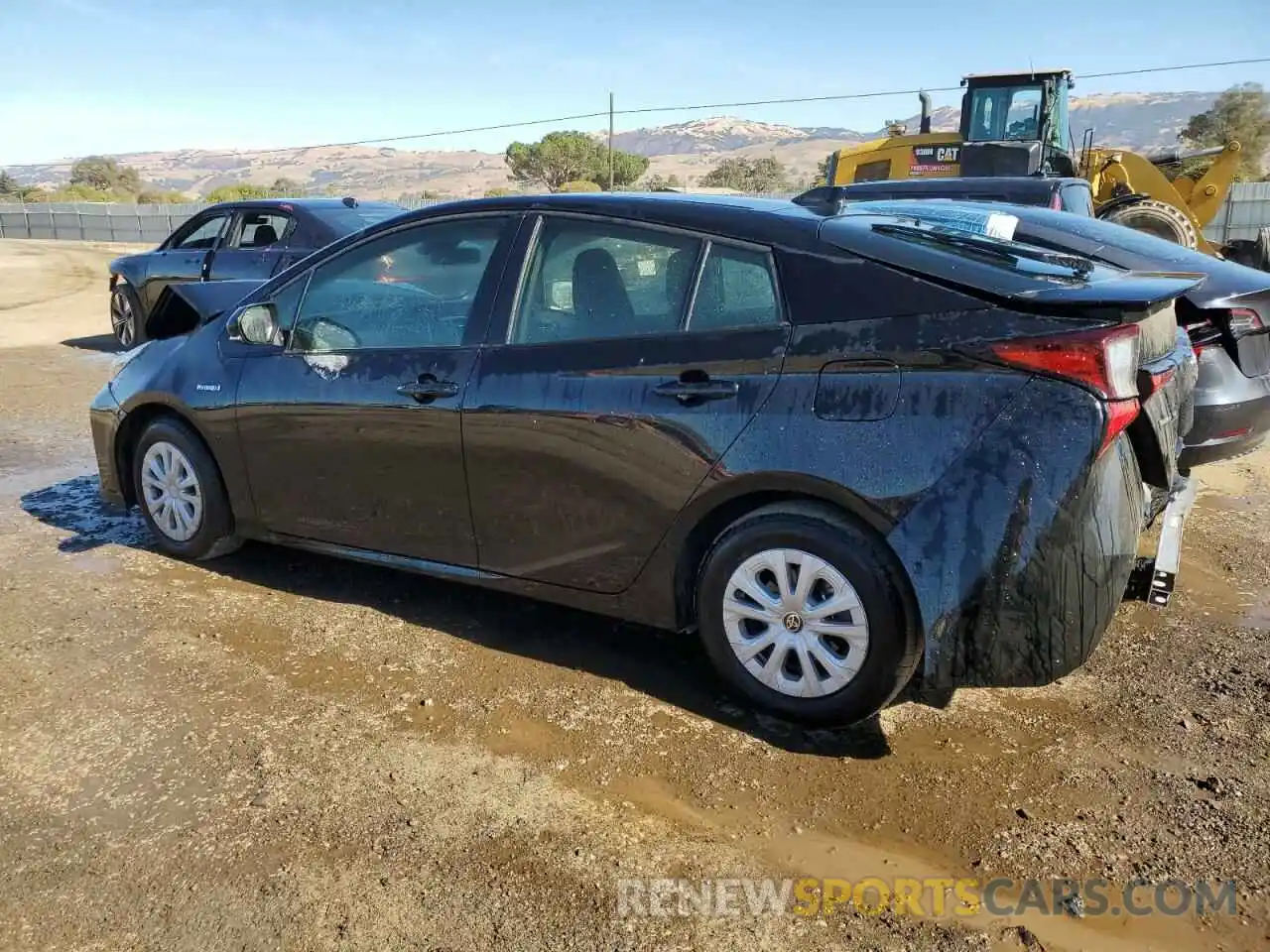 2 Photograph of a damaged car JTDKAMFU1N3156884 TOYOTA PRIUS NIGH 2022