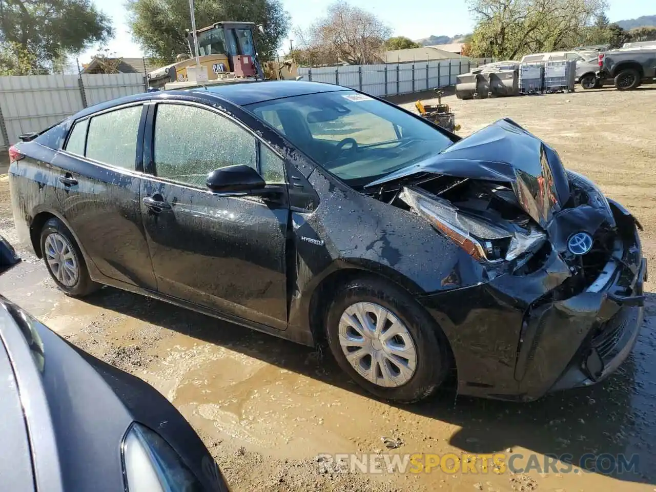 4 Photograph of a damaged car JTDKAMFU1N3156884 TOYOTA PRIUS NIGH 2022