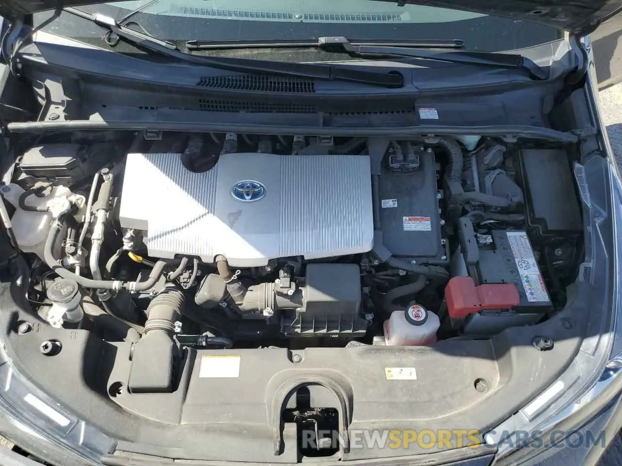 11 Photograph of a damaged car JTDKAMFU1N3157291 TOYOTA PRIUS NIGH 2022