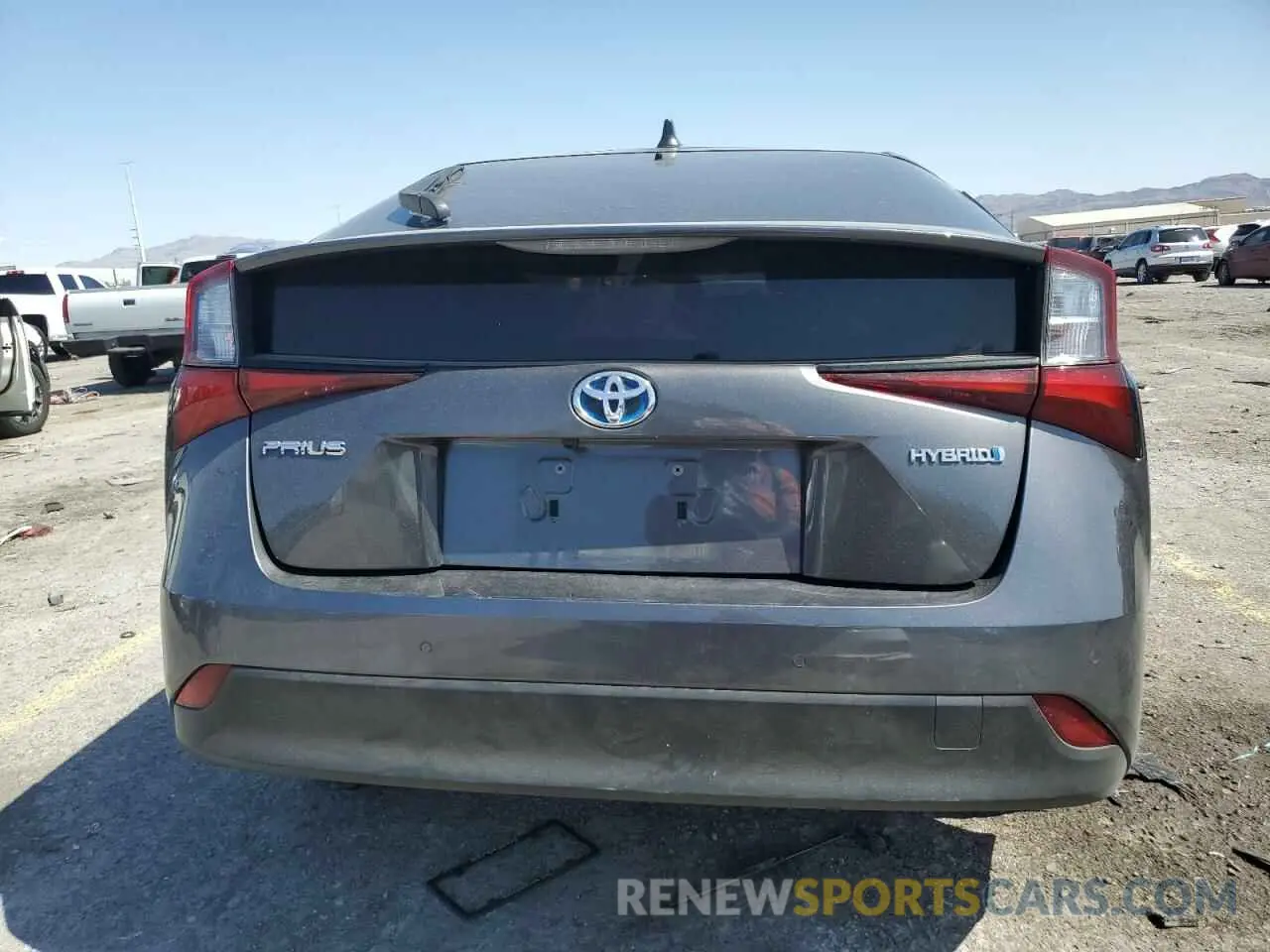 6 Photograph of a damaged car JTDKAMFU1N3157291 TOYOTA PRIUS NIGH 2022