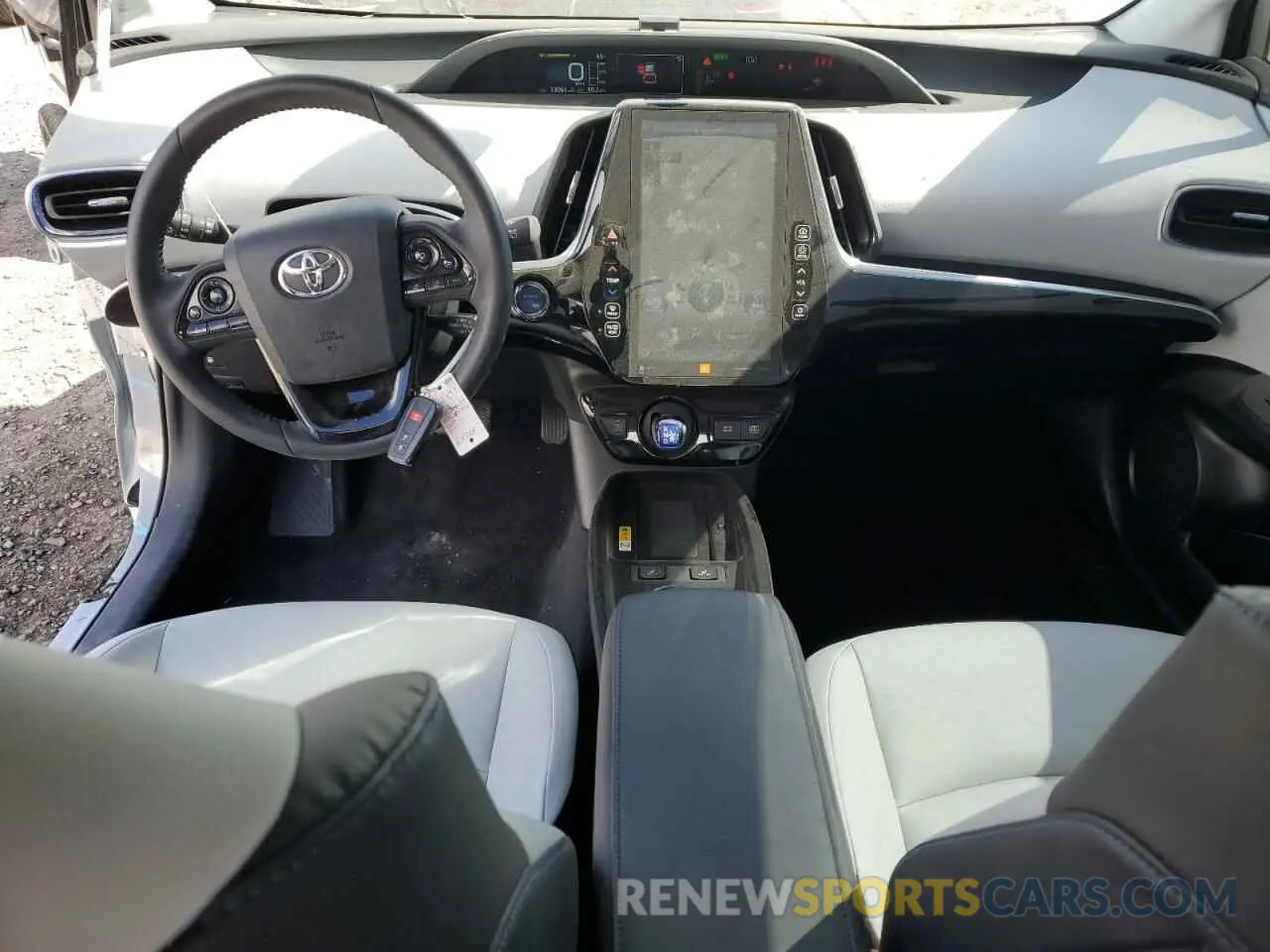 8 Photograph of a damaged car JTDKAMFU1N3158005 TOYOTA PRIUS NIGH 2022