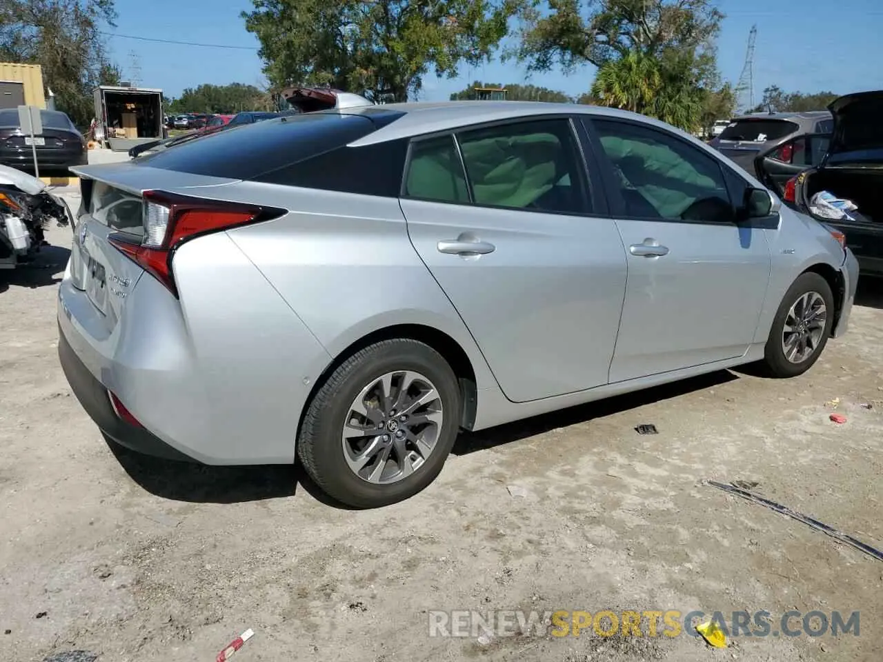 3 Photograph of a damaged car JTDKAMFU1N3163088 TOYOTA PRIUS NIGH 2022