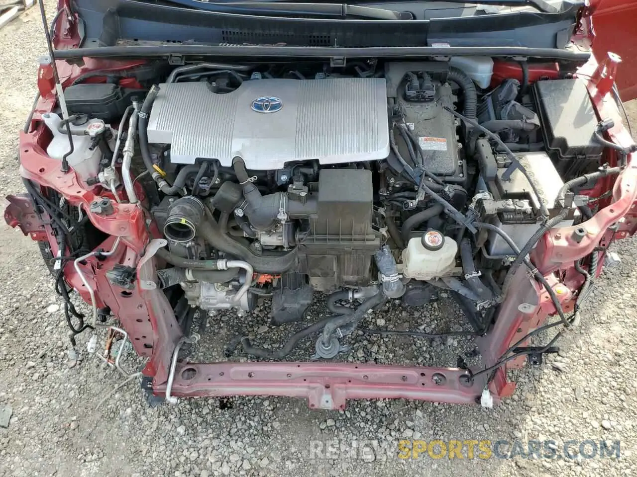11 Photograph of a damaged car JTDKAMFU1N3164158 TOYOTA PRIUS NIGH 2022