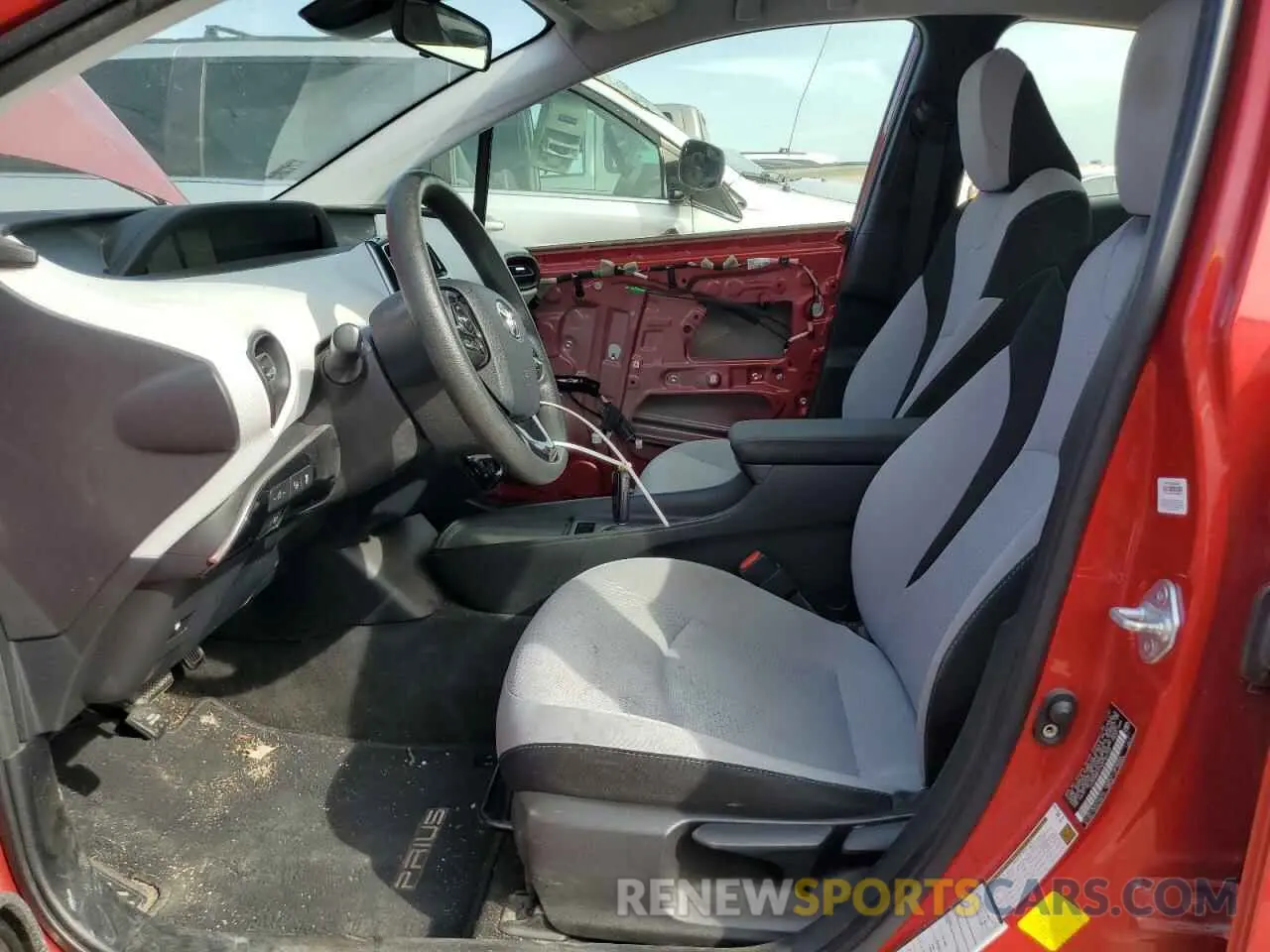 7 Photograph of a damaged car JTDKAMFU1N3164158 TOYOTA PRIUS NIGH 2022