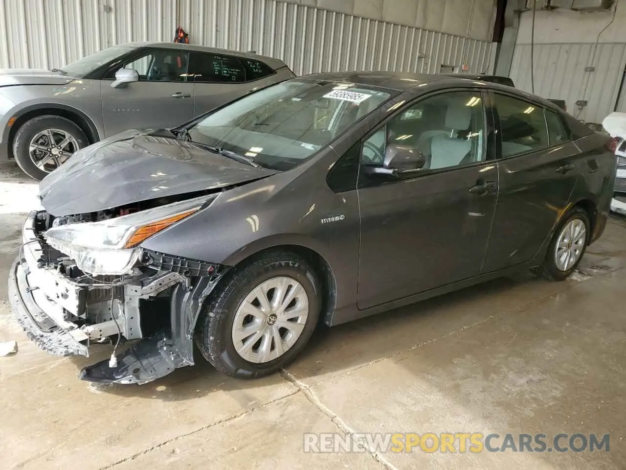1 Photograph of a damaged car JTDKAMFU2N3162970 TOYOTA PRIUS NIGH 2022