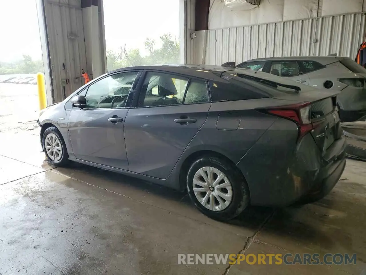 2 Photograph of a damaged car JTDKAMFU2N3162970 TOYOTA PRIUS NIGH 2022