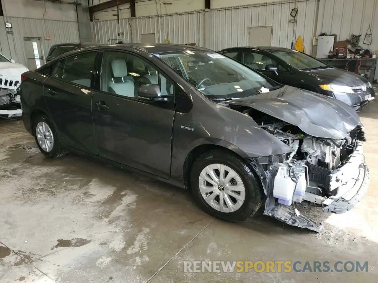 4 Photograph of a damaged car JTDKAMFU2N3162970 TOYOTA PRIUS NIGH 2022