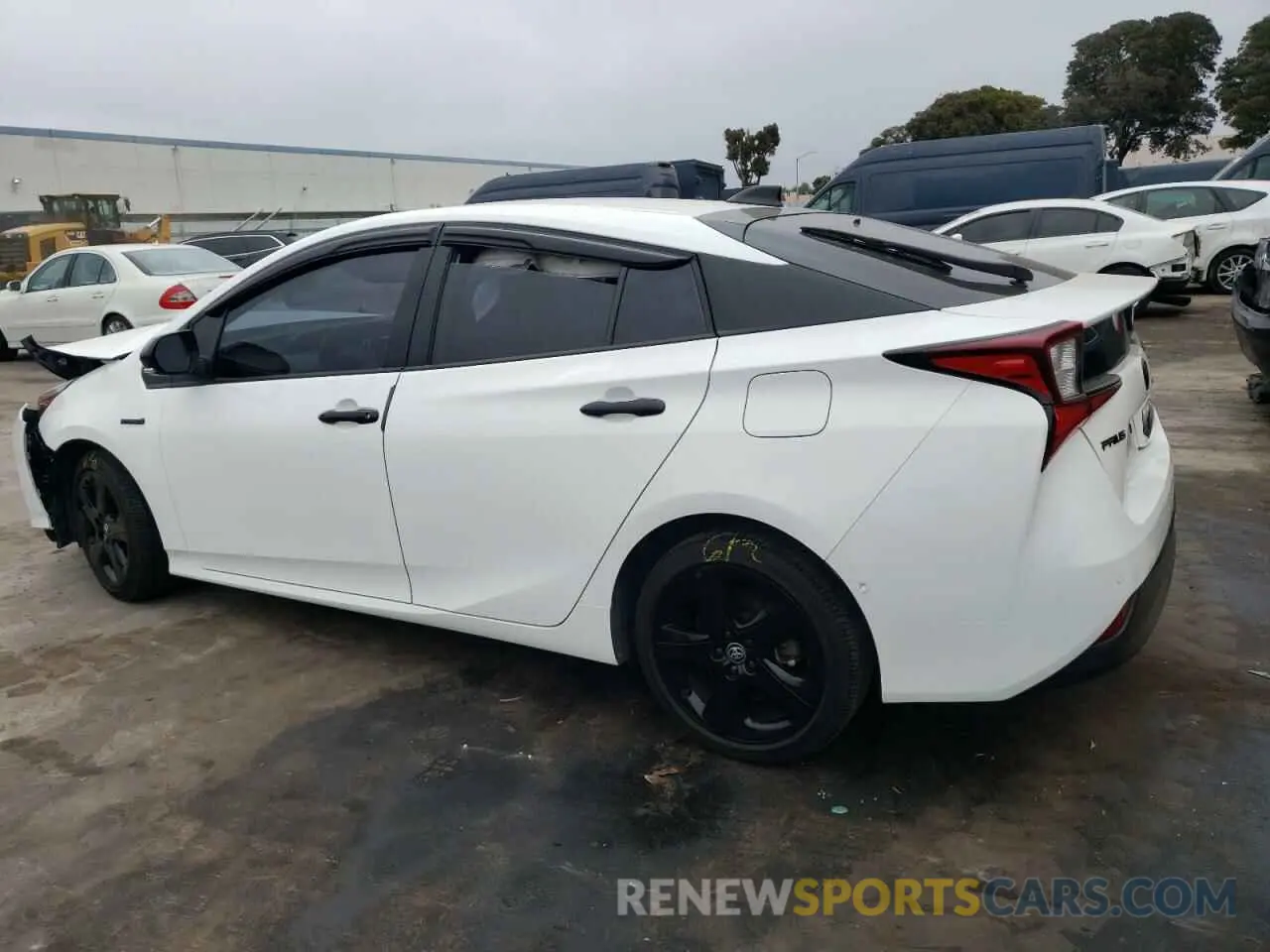 2 Photograph of a damaged car JTDKAMFU2N3168705 TOYOTA PRIUS NIGH 2022