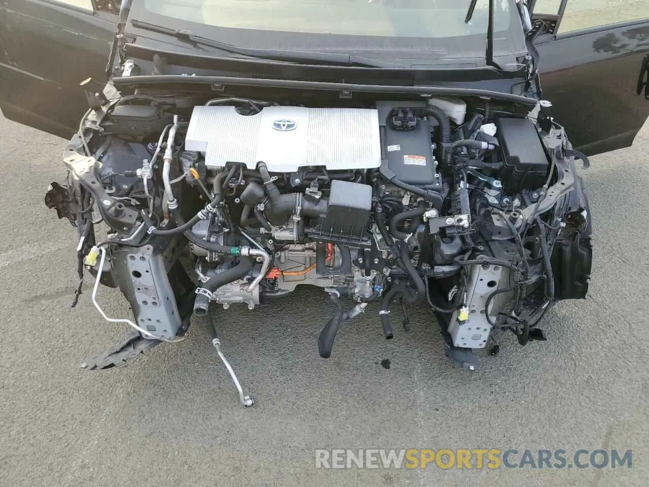 11 Photograph of a damaged car JTDKAMFU2N3178943 TOYOTA PRIUS NIGH 2022