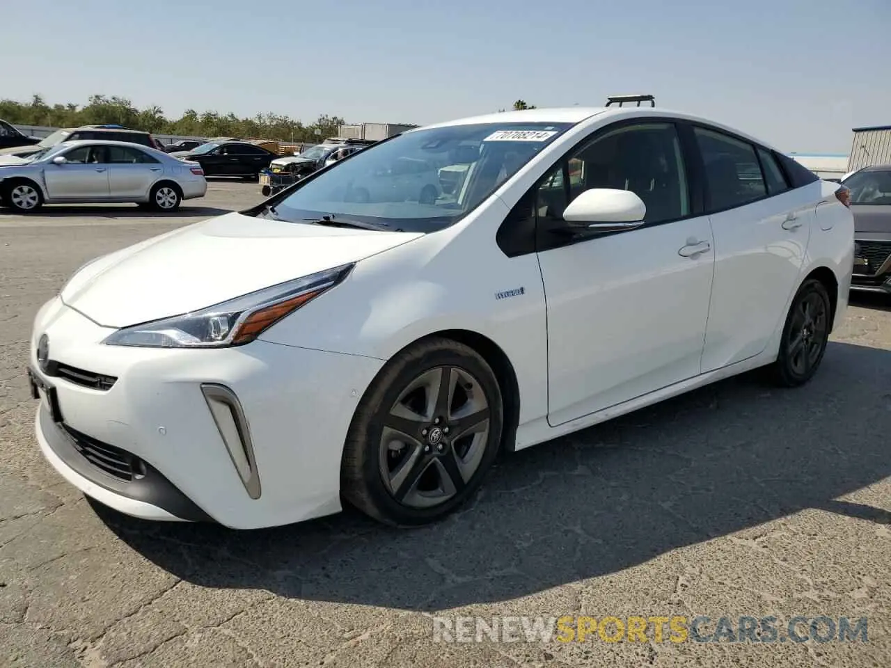 1 Photograph of a damaged car JTDKAMFU3N3154599 TOYOTA PRIUS NIGH 2022