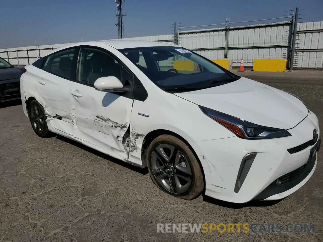4 Photograph of a damaged car JTDKAMFU3N3154599 TOYOTA PRIUS NIGH 2022