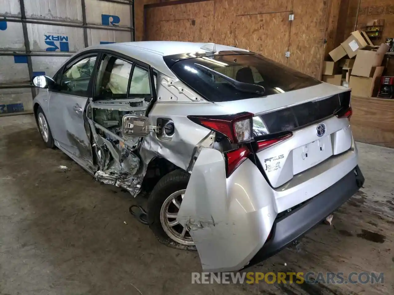 3 Photograph of a damaged car JTDKAMFU3N3155087 TOYOTA PRIUS NIGH 2022