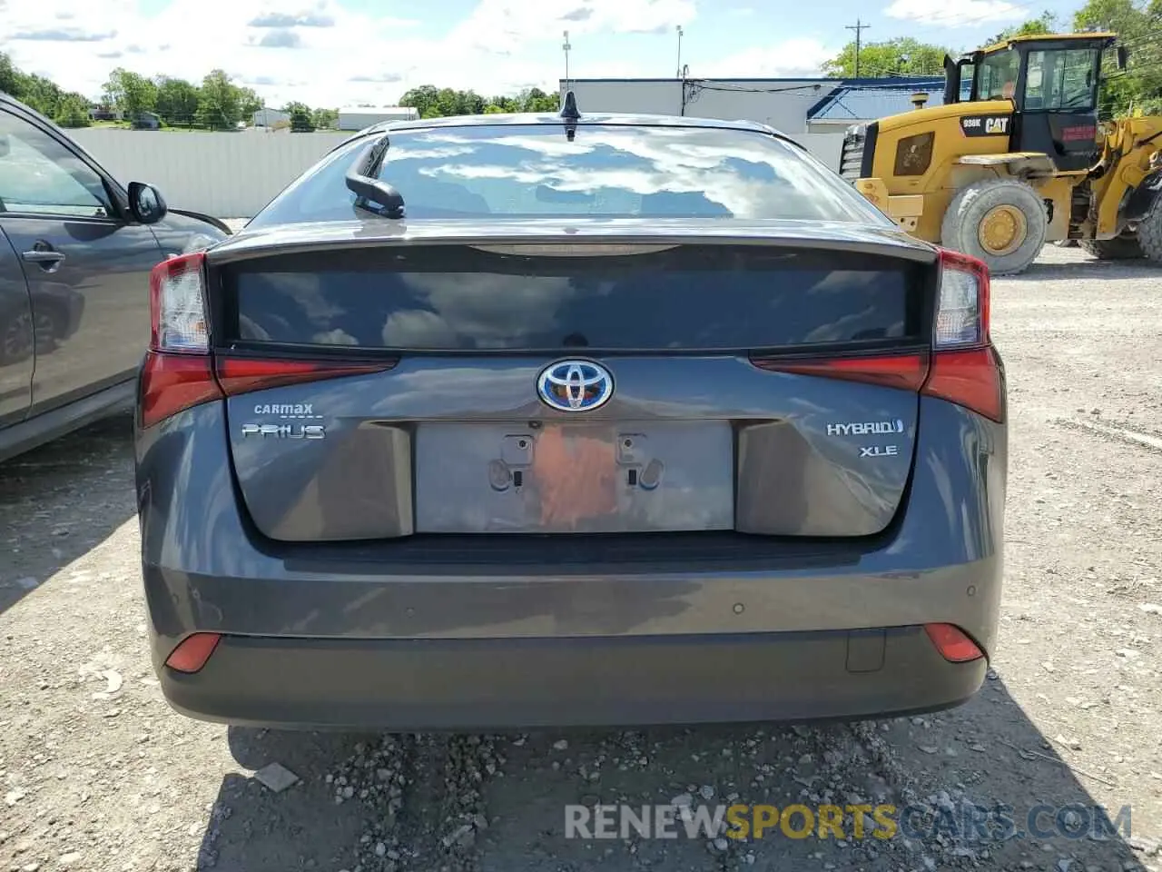 6 Photograph of a damaged car JTDKAMFU3N3155879 TOYOTA PRIUS NIGH 2022