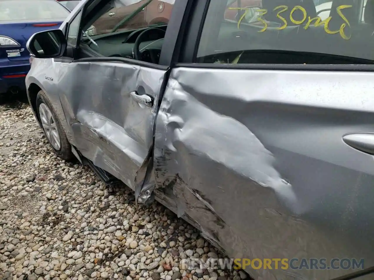 10 Photograph of a damaged car JTDKAMFU3N3159818 TOYOTA PRIUS NIGH 2022