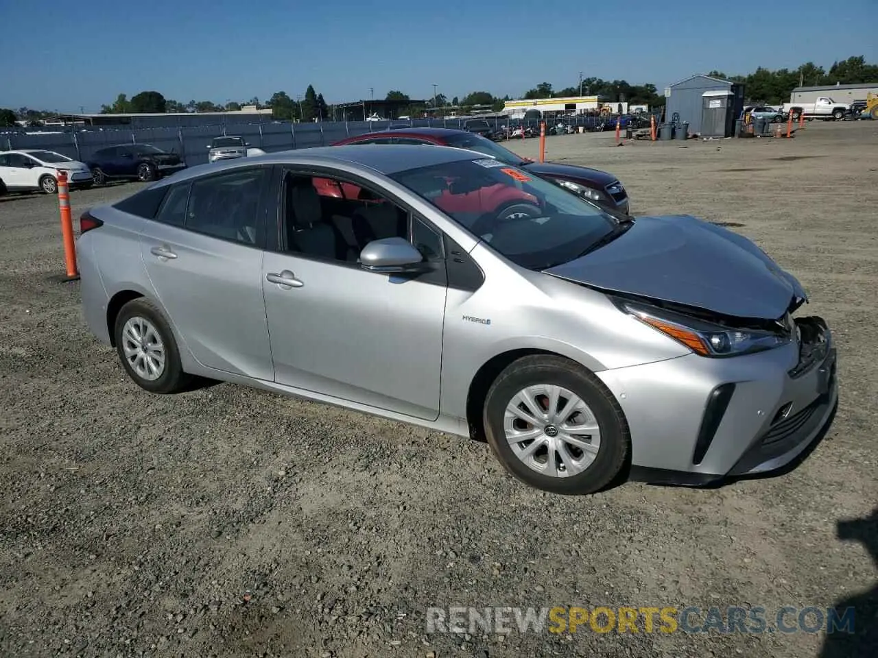 4 Photograph of a damaged car JTDKAMFU3N3162492 TOYOTA PRIUS NIGH 2022