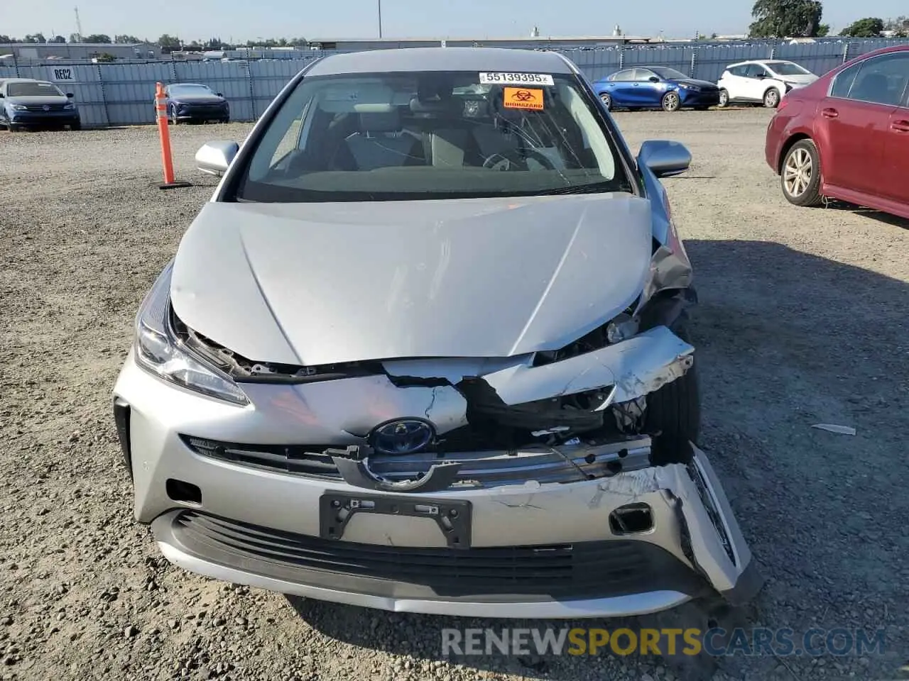 5 Photograph of a damaged car JTDKAMFU3N3162492 TOYOTA PRIUS NIGH 2022