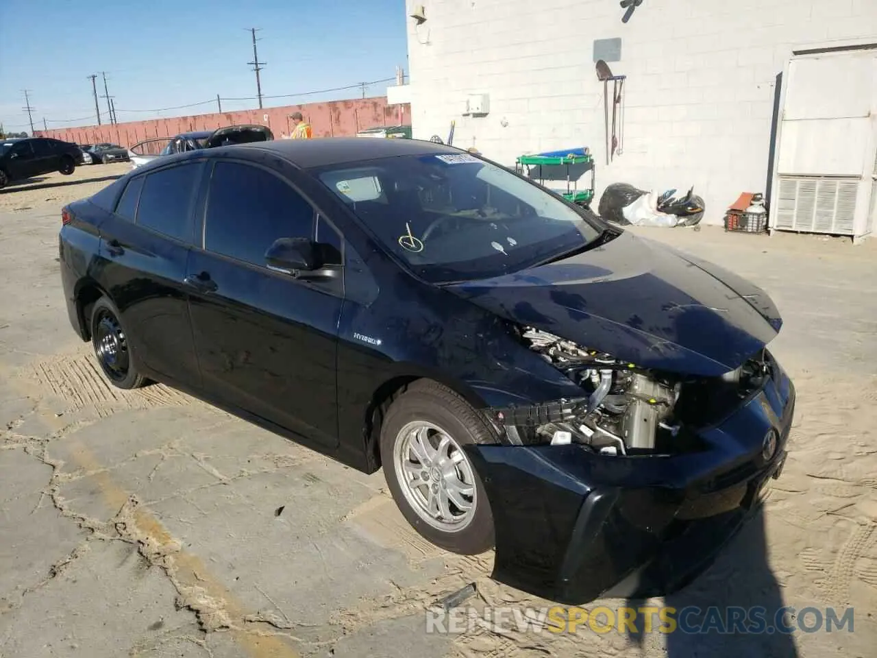 1 Photograph of a damaged car JTDKAMFU3N3162539 TOYOTA PRIUS NIGH 2022