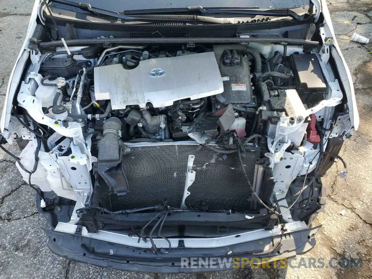 11 Photograph of a damaged car JTDKAMFU3N3167627 TOYOTA PRIUS NIGH 2022