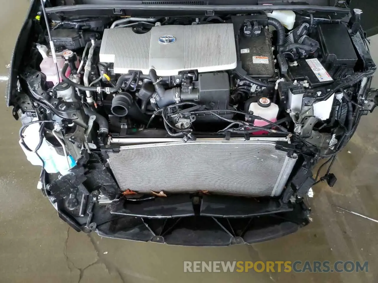 11 Photograph of a damaged car JTDKAMFU3N3168096 TOYOTA PRIUS NIGH 2022