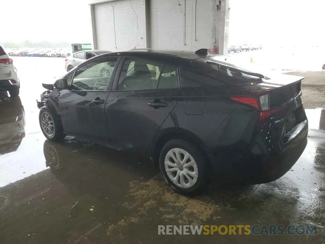 2 Photograph of a damaged car JTDKAMFU3N3168096 TOYOTA PRIUS NIGH 2022