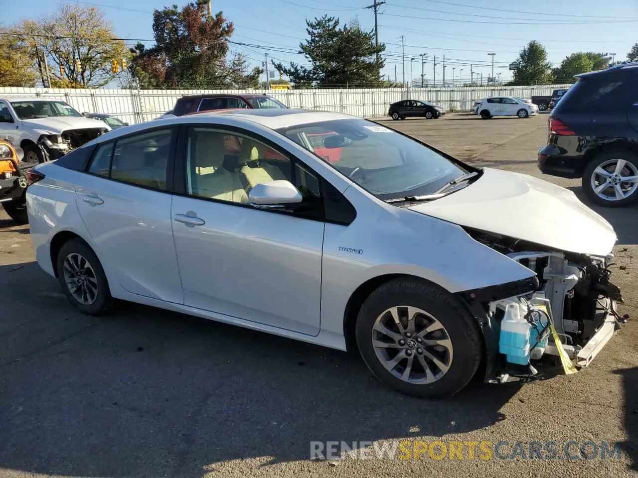 4 Photograph of a damaged car JTDKAMFU3N3179227 TOYOTA PRIUS NIGH 2022
