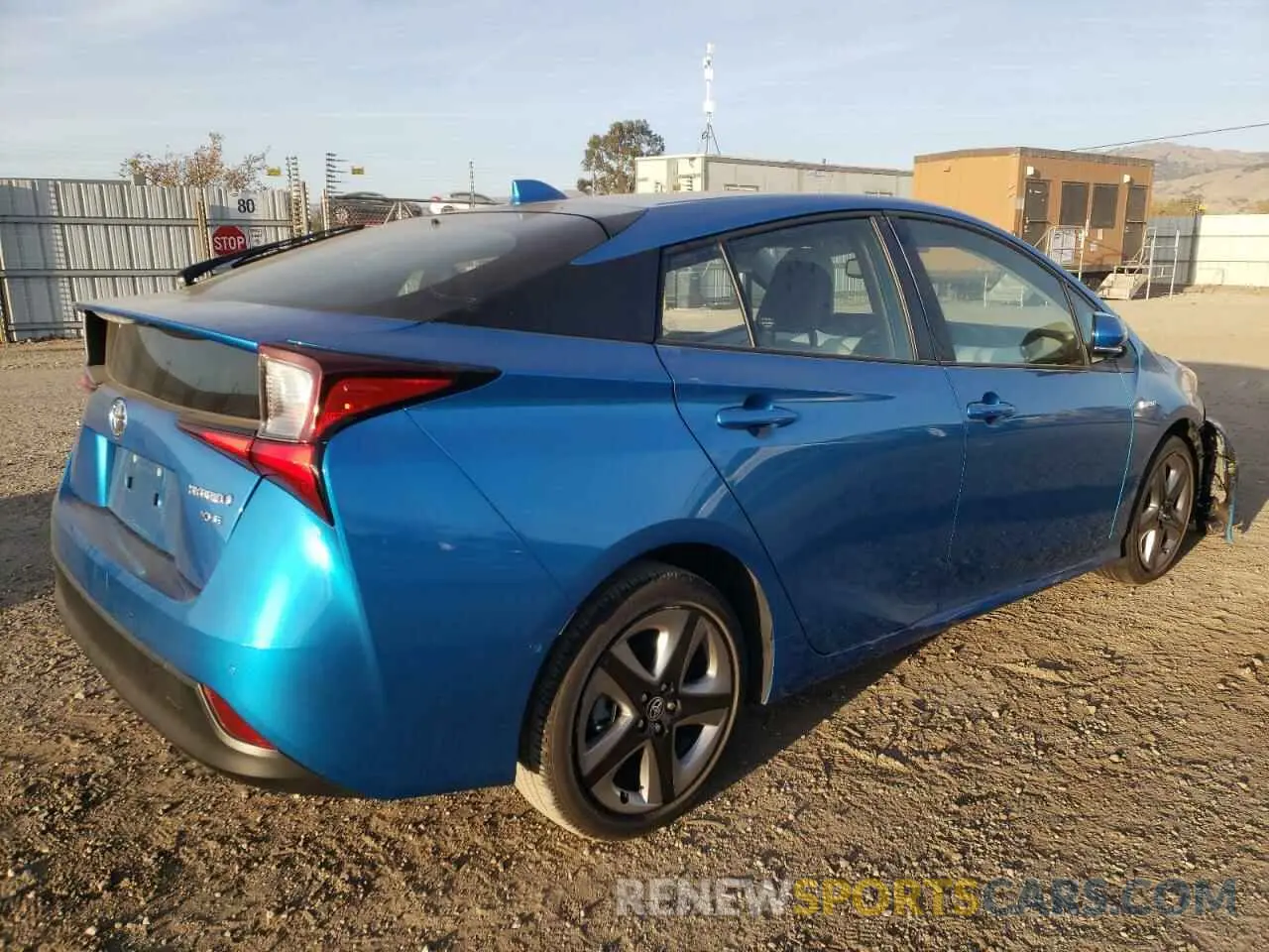 3 Photograph of a damaged car JTDKAMFU3N3183035 TOYOTA PRIUS NIGH 2022