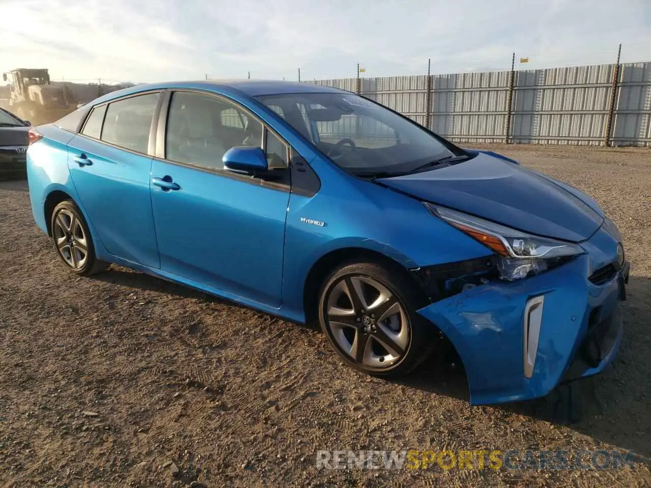 4 Photograph of a damaged car JTDKAMFU3N3183035 TOYOTA PRIUS NIGH 2022